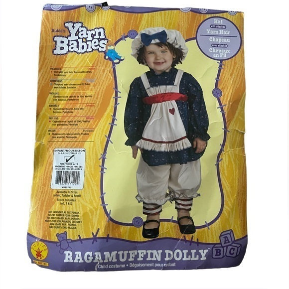 RUBIES Yarn Babies “RAGAMUFFIN DOLLY” Halloween costume size infant - Picture 1 of 11